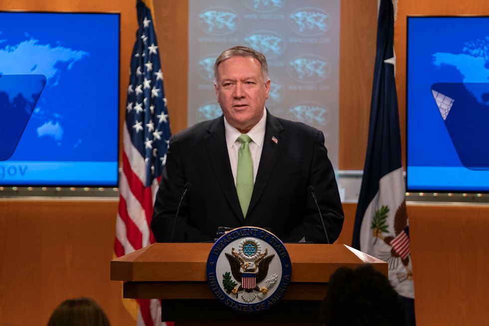 Trump Tweet Threatens NPR Over Pompeo Tantrum