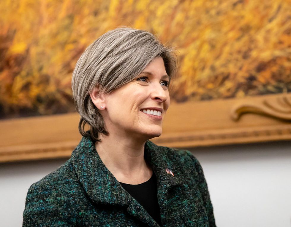 Sen. Ernst Admits GOP Aiming To Harm Biden Candidacy