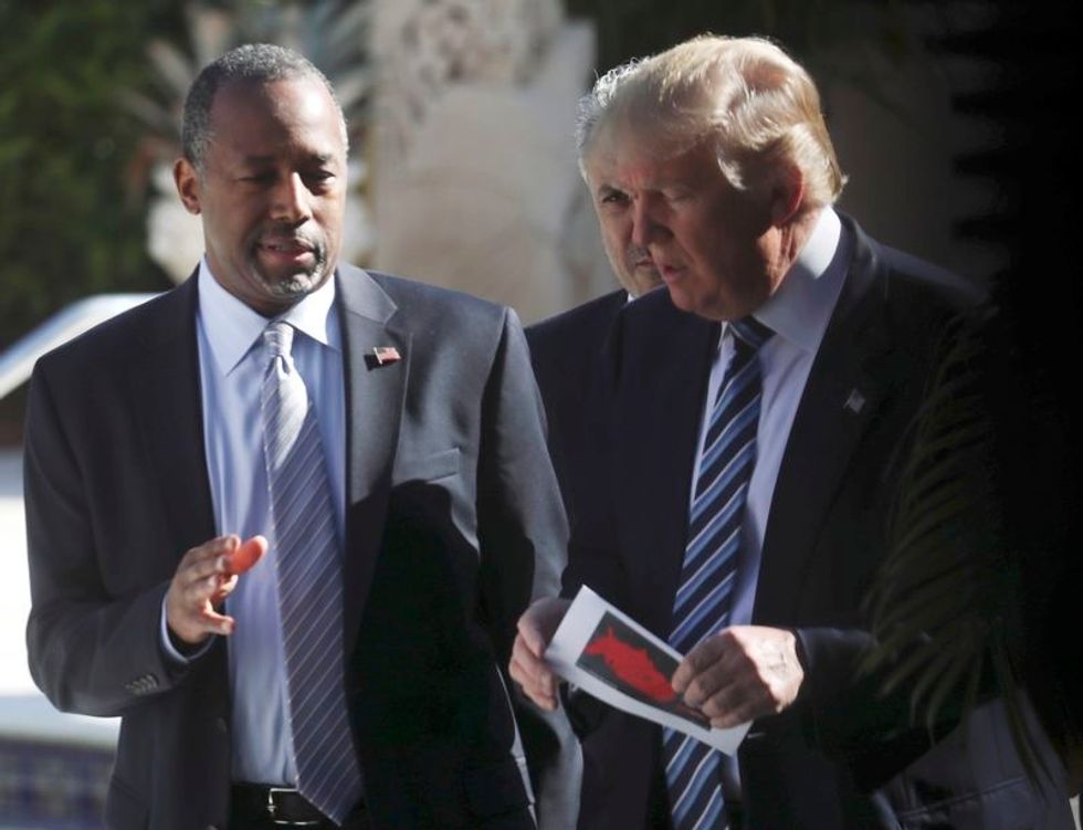 Ben Carson Insists Trump Isn’t Racist Because Black Employees ‘Love Him’