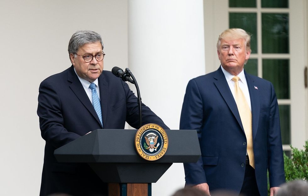 Trump Admits Tweeting Makes Barr’s Job ‘Harder’