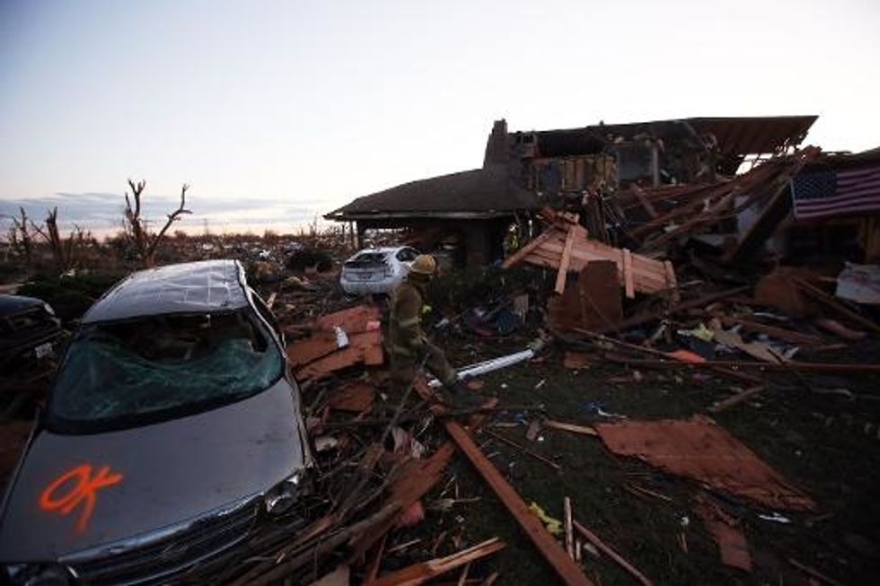 Arkansas Assesses Tornado Damage As Storms Keep Moving East