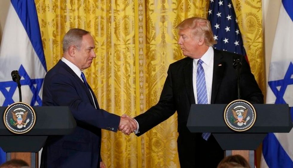 Trump And Netanyahu Sidestep Two-State Solution For Mideast Peace