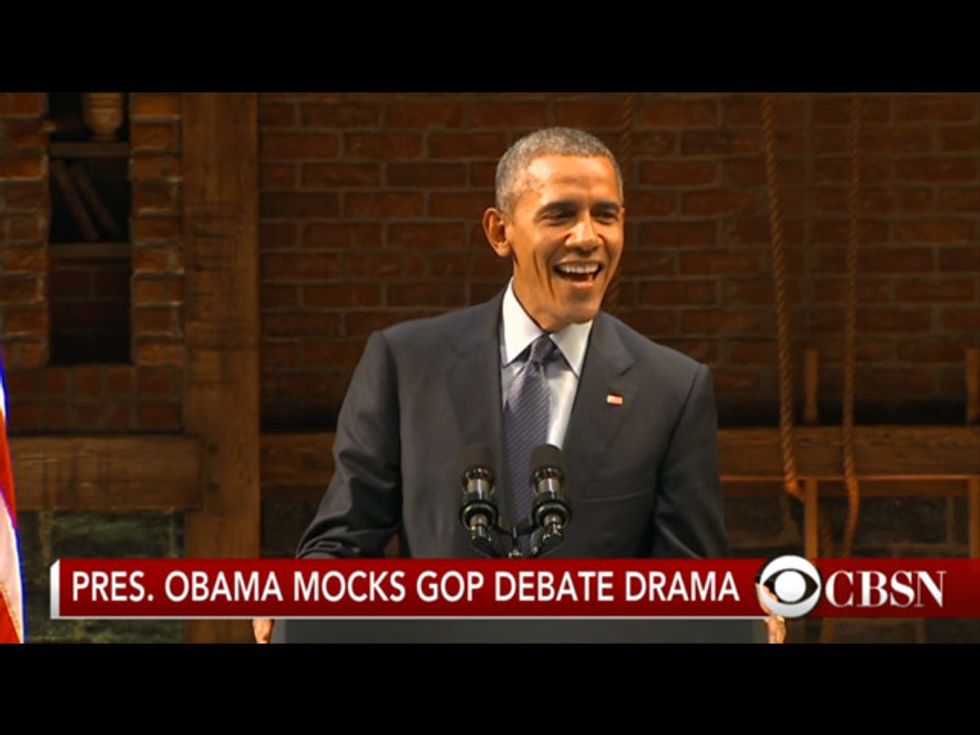 Endorse This: Obama Trolls The GOP