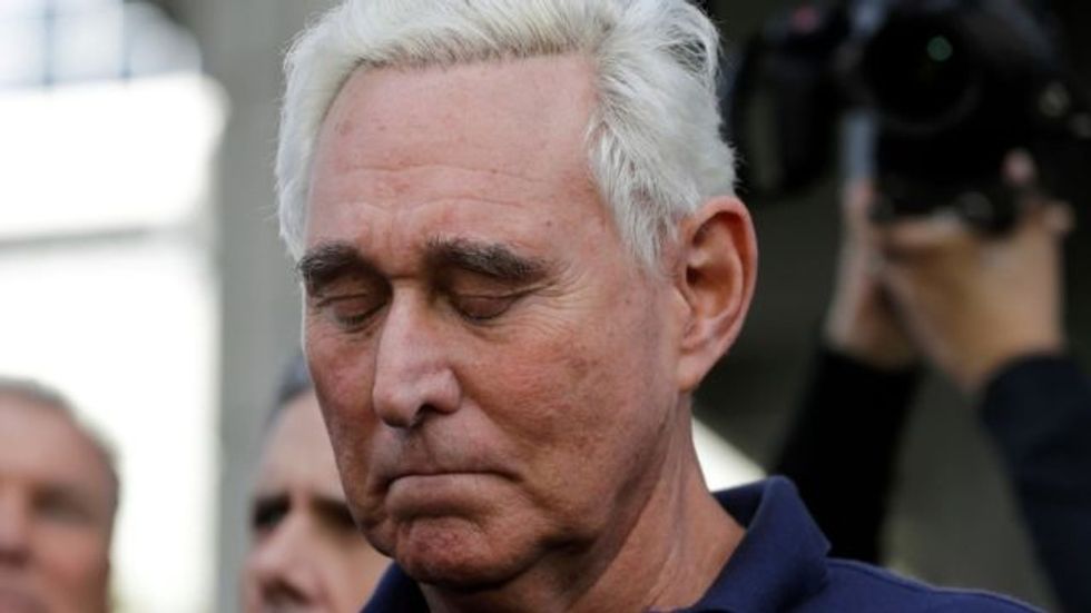 Stone Gets 40 Months As Judge Charges He ‘Covered Up’ For Trump