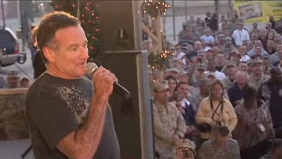 Endorse This! The Time The Troops Turned Their Backs On Robin Williams