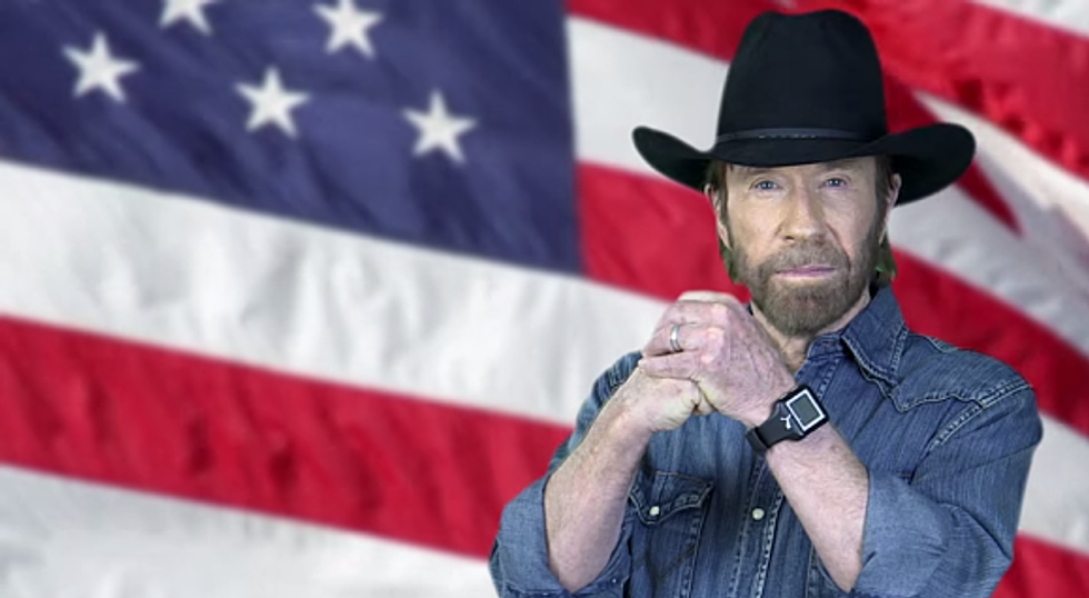 Endorse This: Chuck Norris Wants You To Register To Vote…Or Else