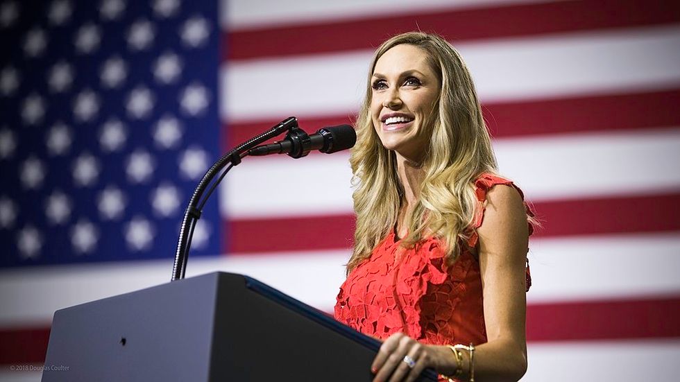 Lara Trump Promotes Video By QAnon Conspiracist