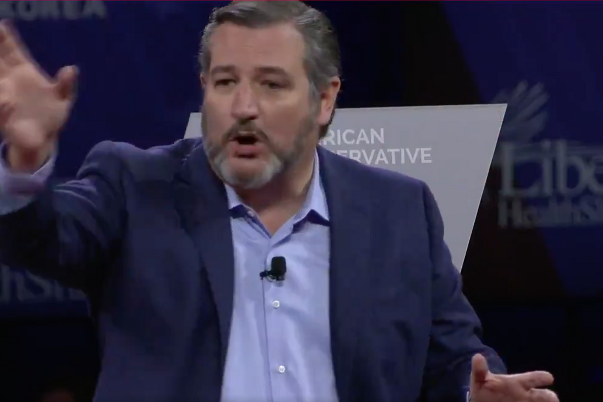 Part-Time Truck Driver Ted Cruz Defends Hardworkin' Americans From Latte-Sippin' Liberals