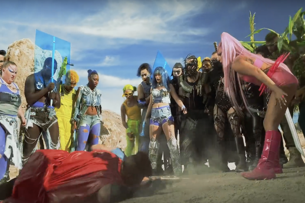 Lady Gaga S New Video Is A Mad Max Pride Parade Paper