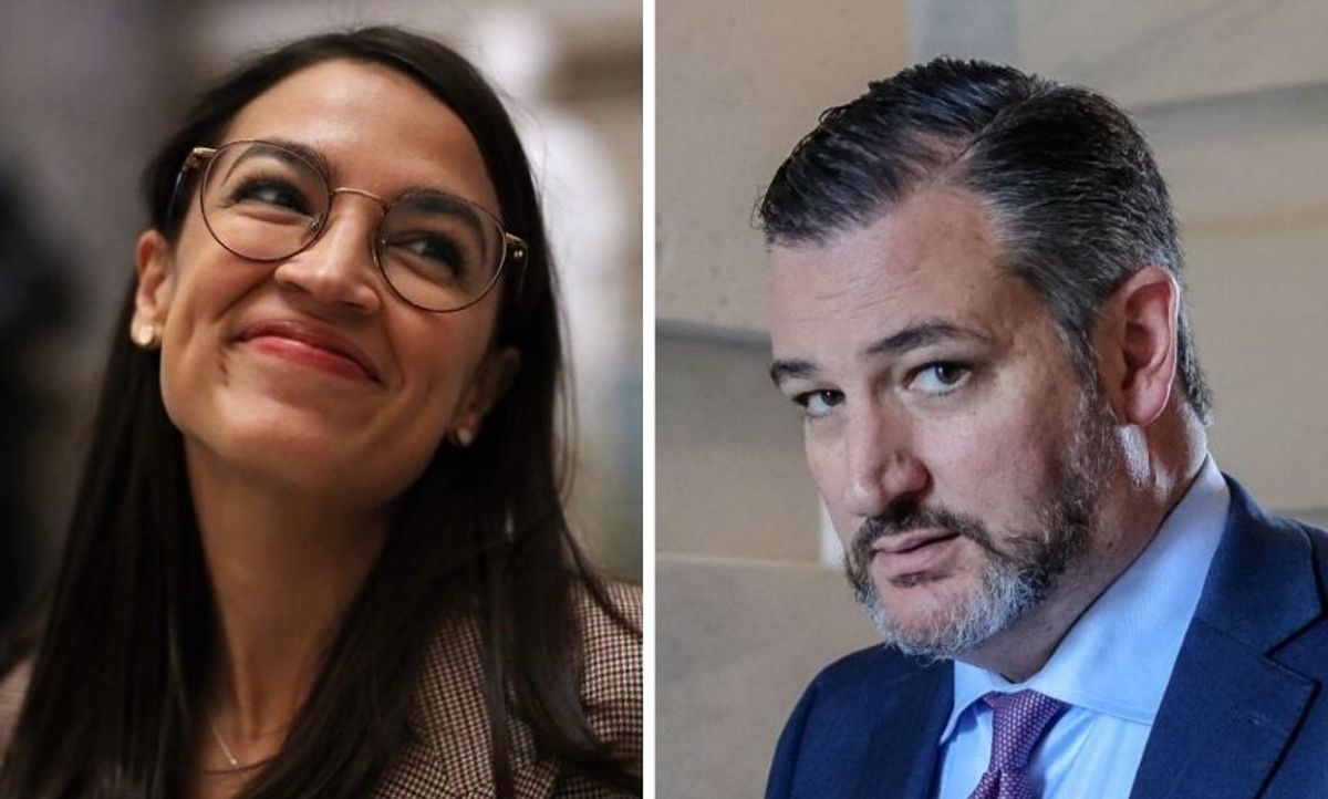 Alexandria Ocasio-Cortez Made Ted Cruz Instantly Regret His Condescending Tweets Questioning Her Credentials