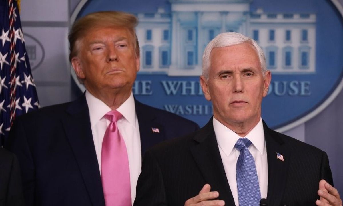 White House Gets Called Out After Posting A Photo Of Their All Male Coronavirus Task Force