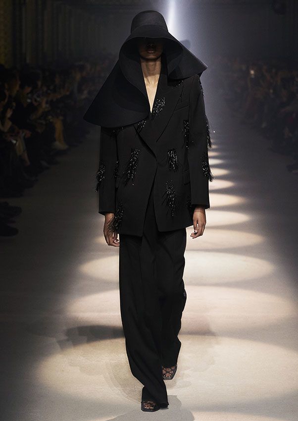 Givenchy's Floppy Hats Turned Moody and 