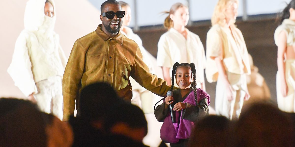 North West Rapped Onstage for Yeezy Season 8