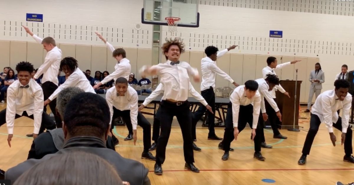 Maryland high schoolers' Black History Month step routine will blow your socks off
