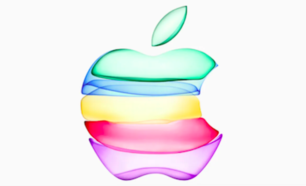 Apple logo photo