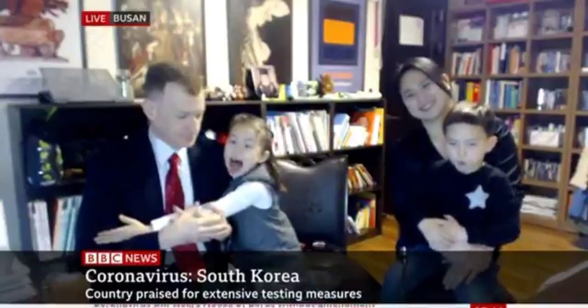 Infamous 'BBC Dad' And His Family Give An Update On Life As They're Quarantined In South Korea