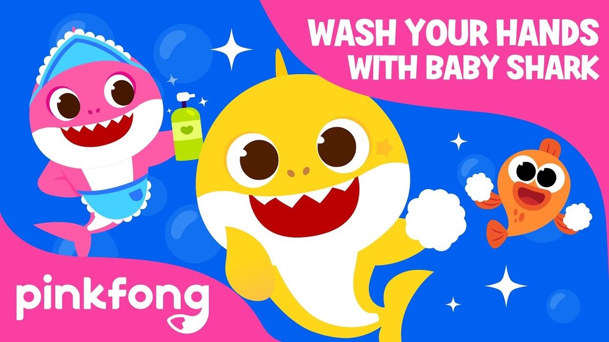 The hand-washing rendition of "Baby Shark" is now available to get stuck in your head