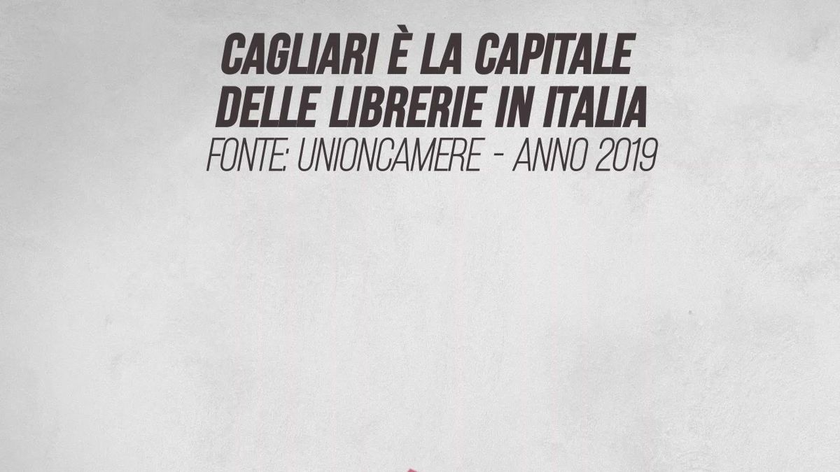 Cagliari è la capitale delle librerie in Italia