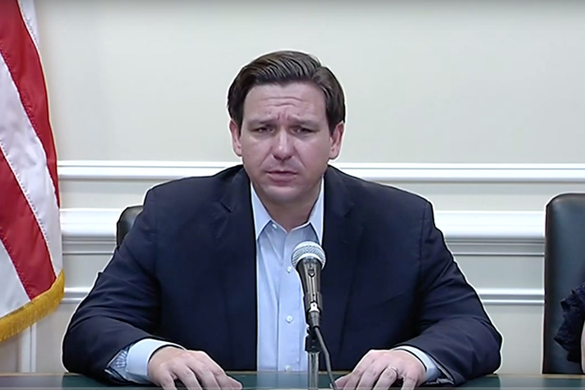 Florida Gov. DeSantis Really Mad New York Gave His State Coronavirus
