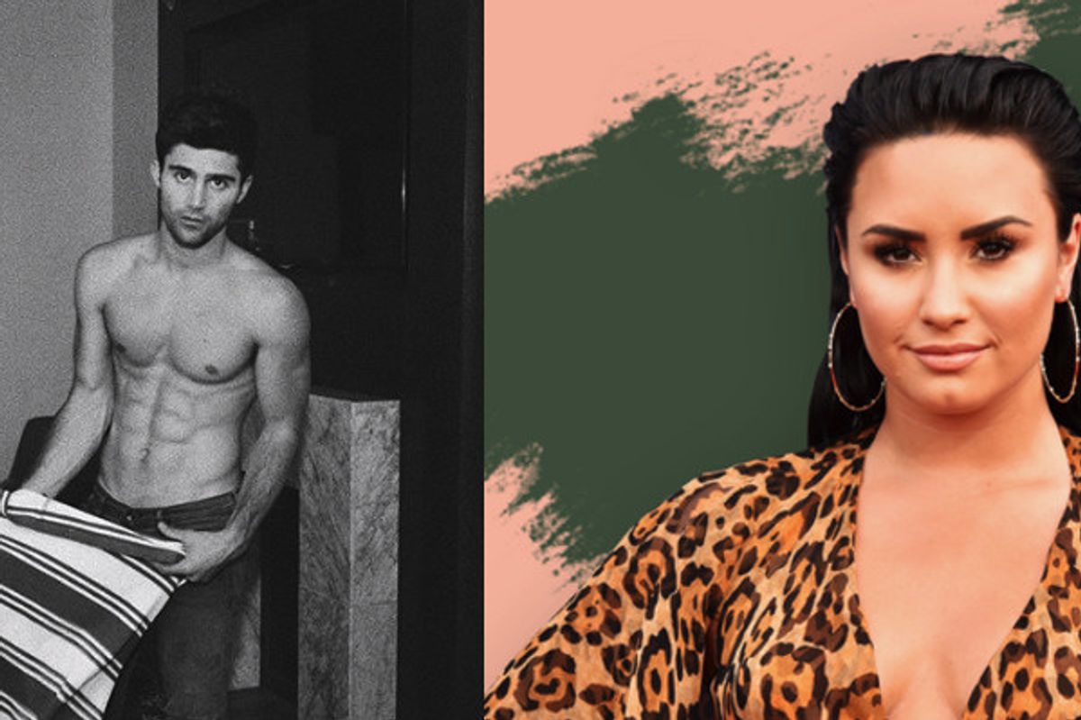 Demi Lovato and Max Ehrich