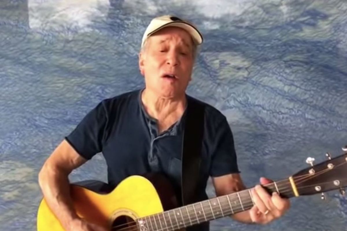 Paul Simon serenades us with his classic 'American Tune'—and it's a perfect anthem for today