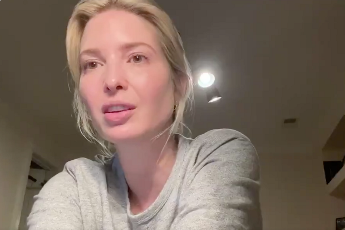 Ivanka Trump Goops Her Way Through Coronavirus Crisis