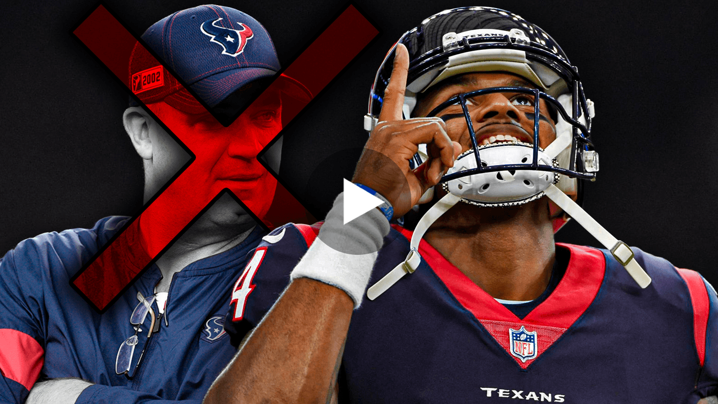 Texans Bill O'Brien and Deshaun Watson