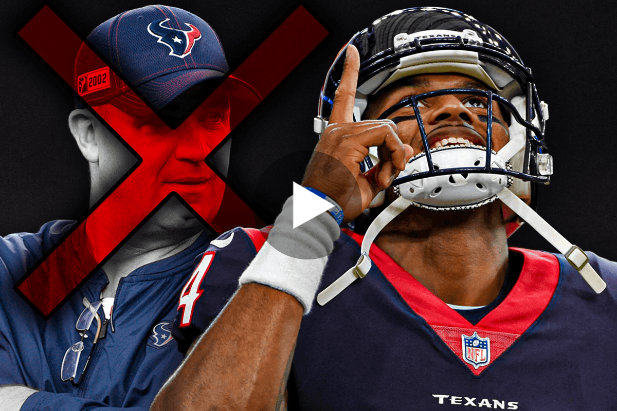 Texans Bill O'Brien and Deshaun Watson