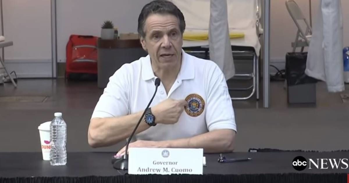 New York Gov. Andrew Cuomo seized the moment with his rousing speech to the National Guard