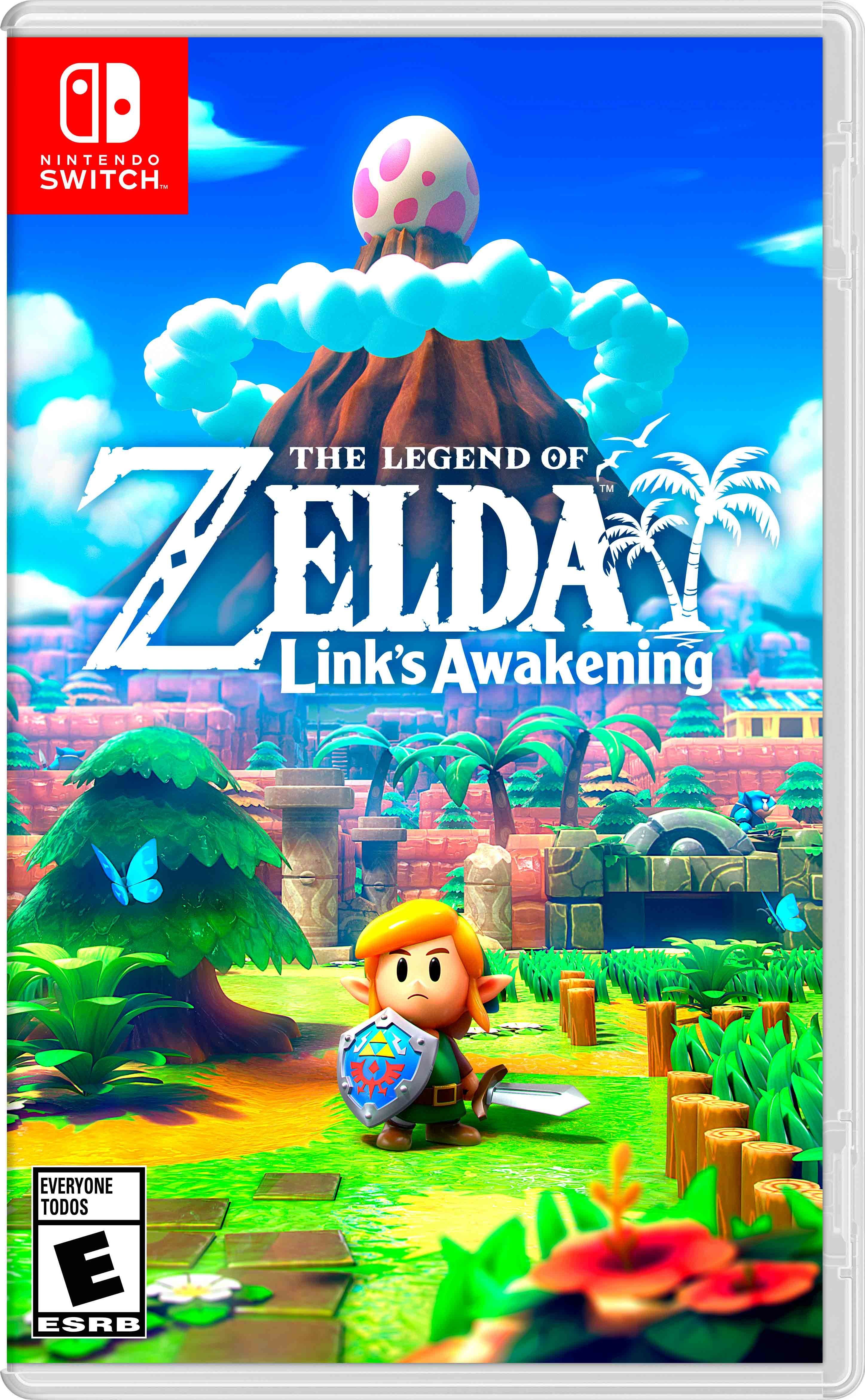 Zelda video game box art.