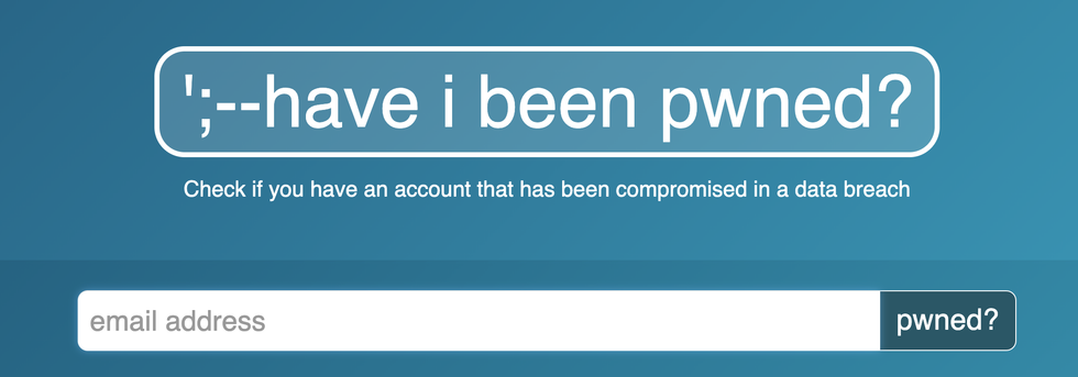 Have I Been Pwned website