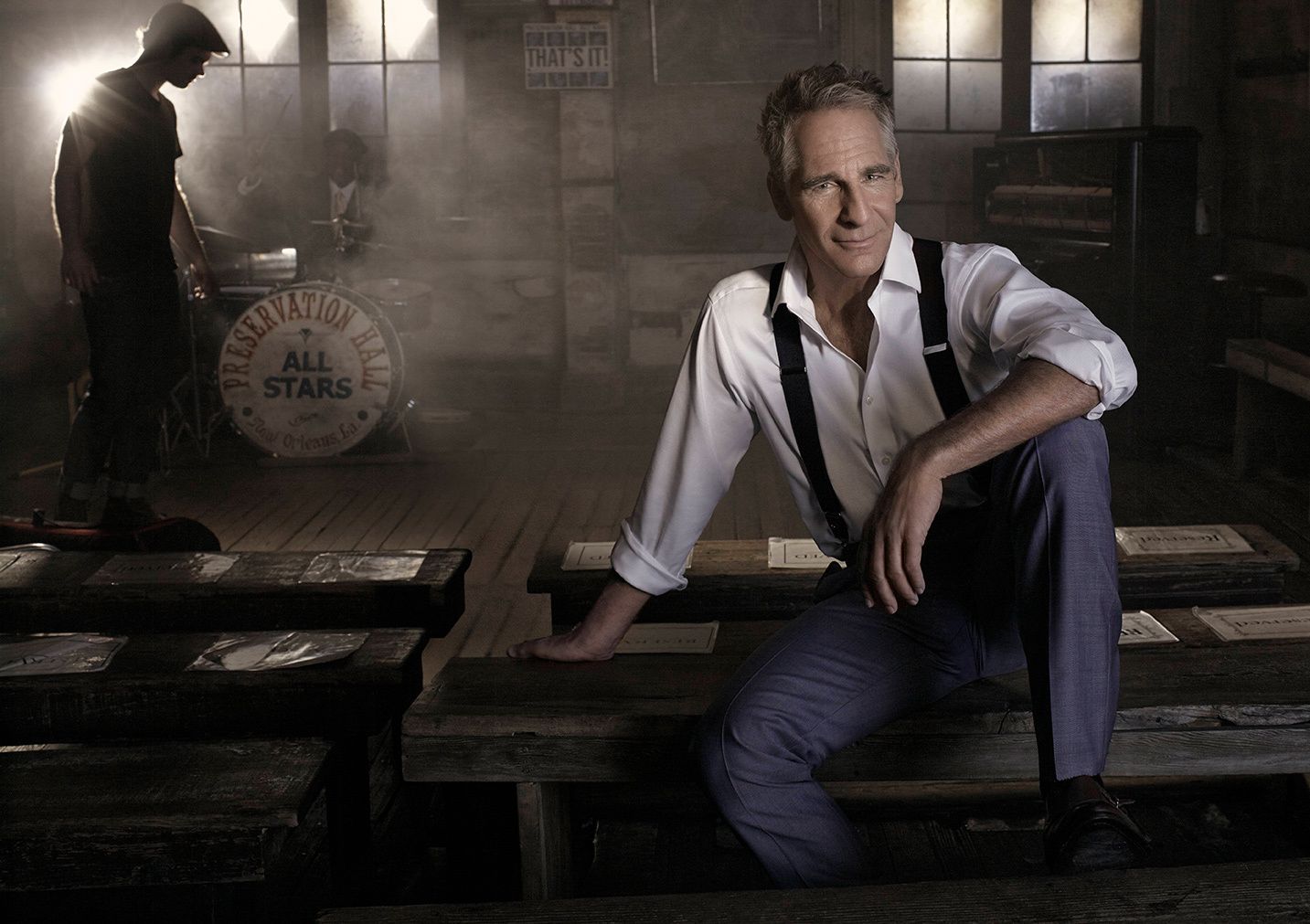 Scott Bakula in a classic New Orleans establishment.