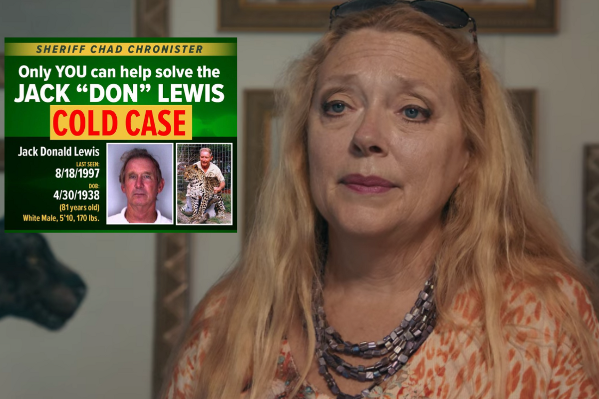 Carole Baskin and Don Lewis