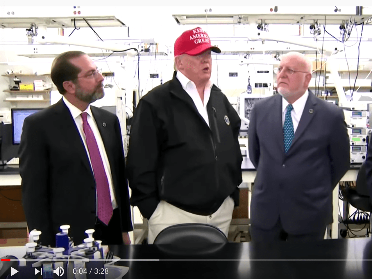 Trump at CDC