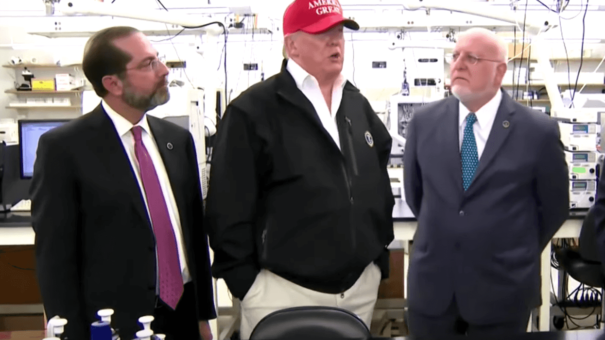 Trump at CDC