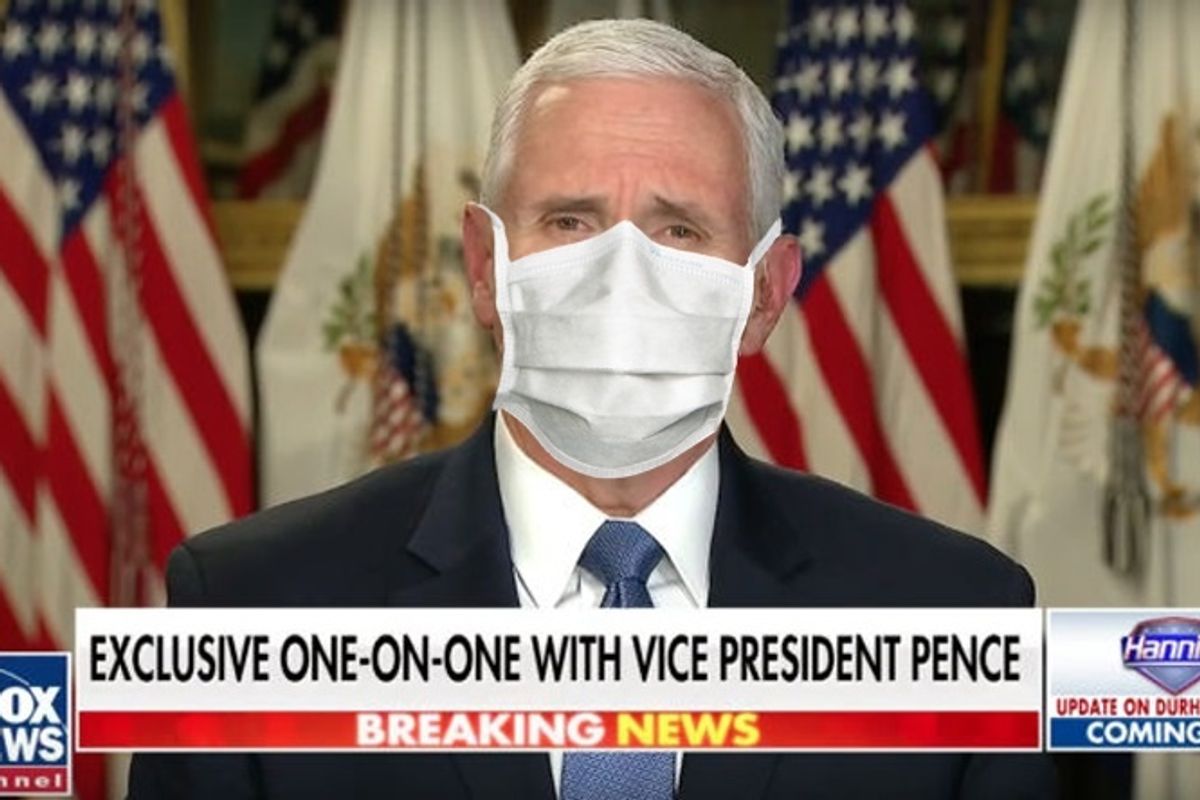 Mike Pence Found All The Coronavirus Supplies! We Had Mailed Them To Asia, Whoops!