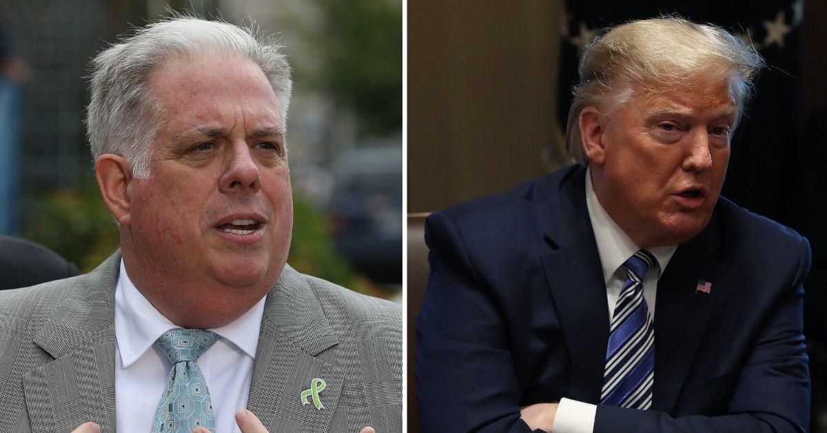 Republican Maryland Gov. Shuts Down Trump's Claims That There Is No Longer A Testing Shortage As 'Just Not True'