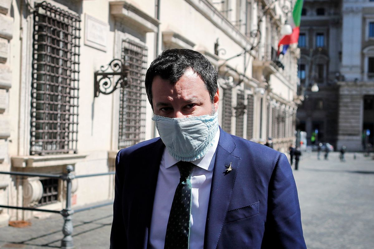Salvini: «Il bond patriottico piace a molti ma Conte e Gualtieri tirano il freno»