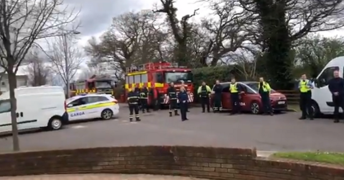 Emergency Service Workers Gather To Cheer Up 10-Year-Old Boy By Singing 'Happy Birthday' Outside His Home