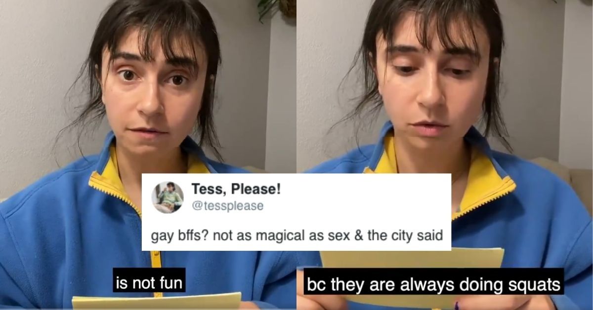 Comedian Offers Up A Hilarious PSA About What Having A 'Gay Best Friend' Is Actually Like