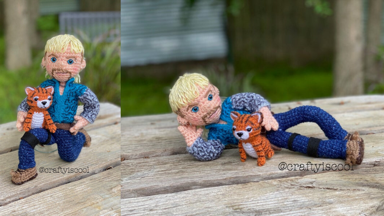 You can now crochet your own Joe Exotic using this $7 Etsy pattern