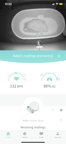 owlet sock with camera