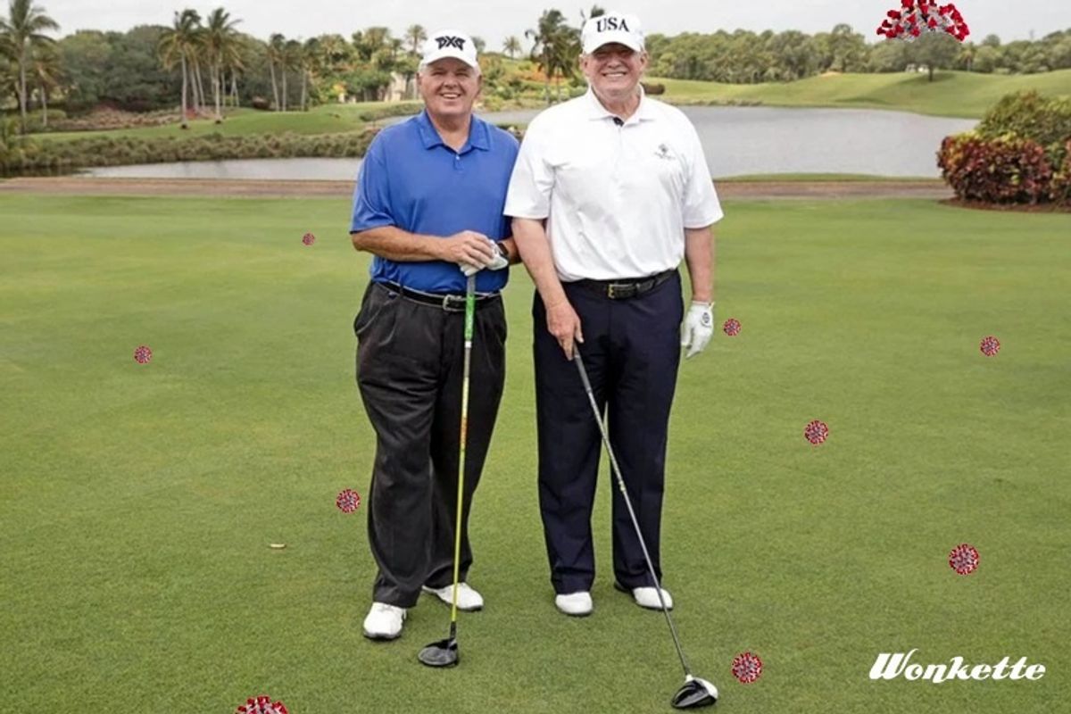 Donald Trump's Got A Fever, And The Only Prescription Is MORE GOLF