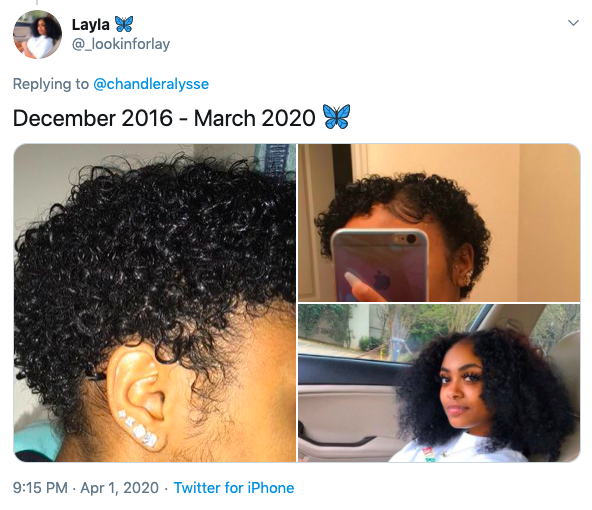 Black Women Big Chop Hair Growth