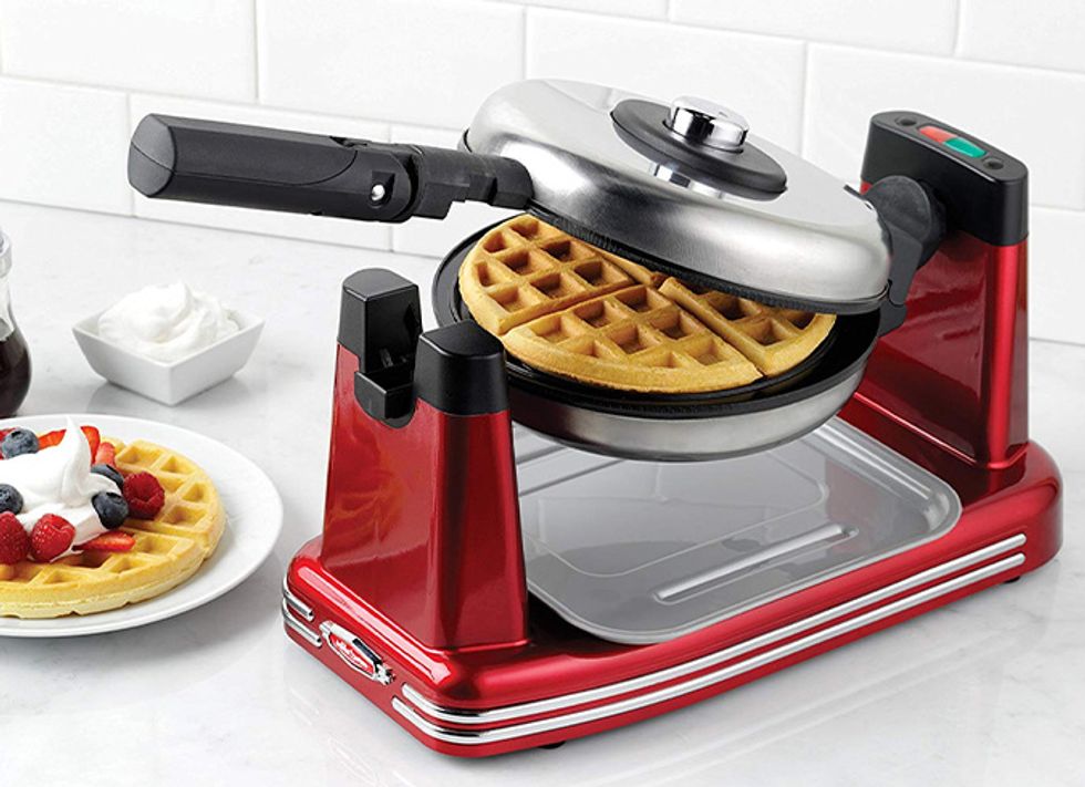 Presto ceramic flip side Belgian waffle maker