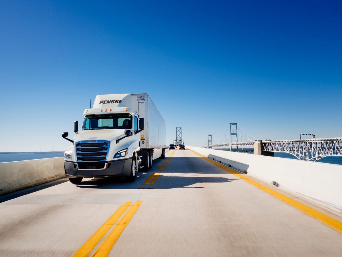 penske tractor and trailer
