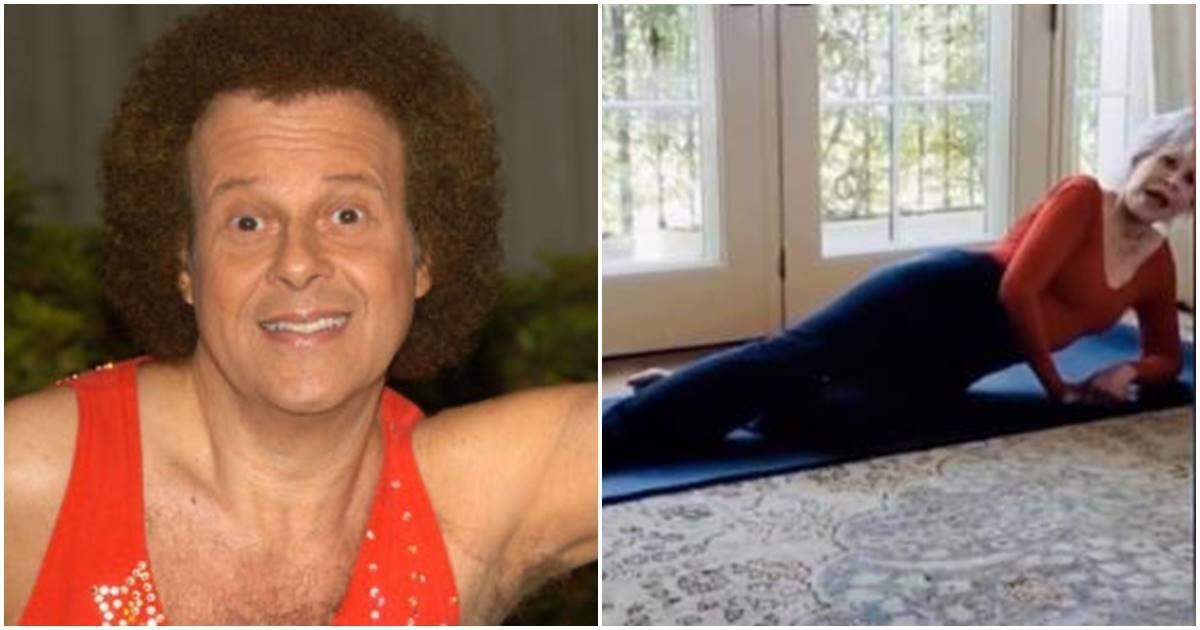 Jane Fonda and Richard Simmons are back to help you stay fit while social distancing at home