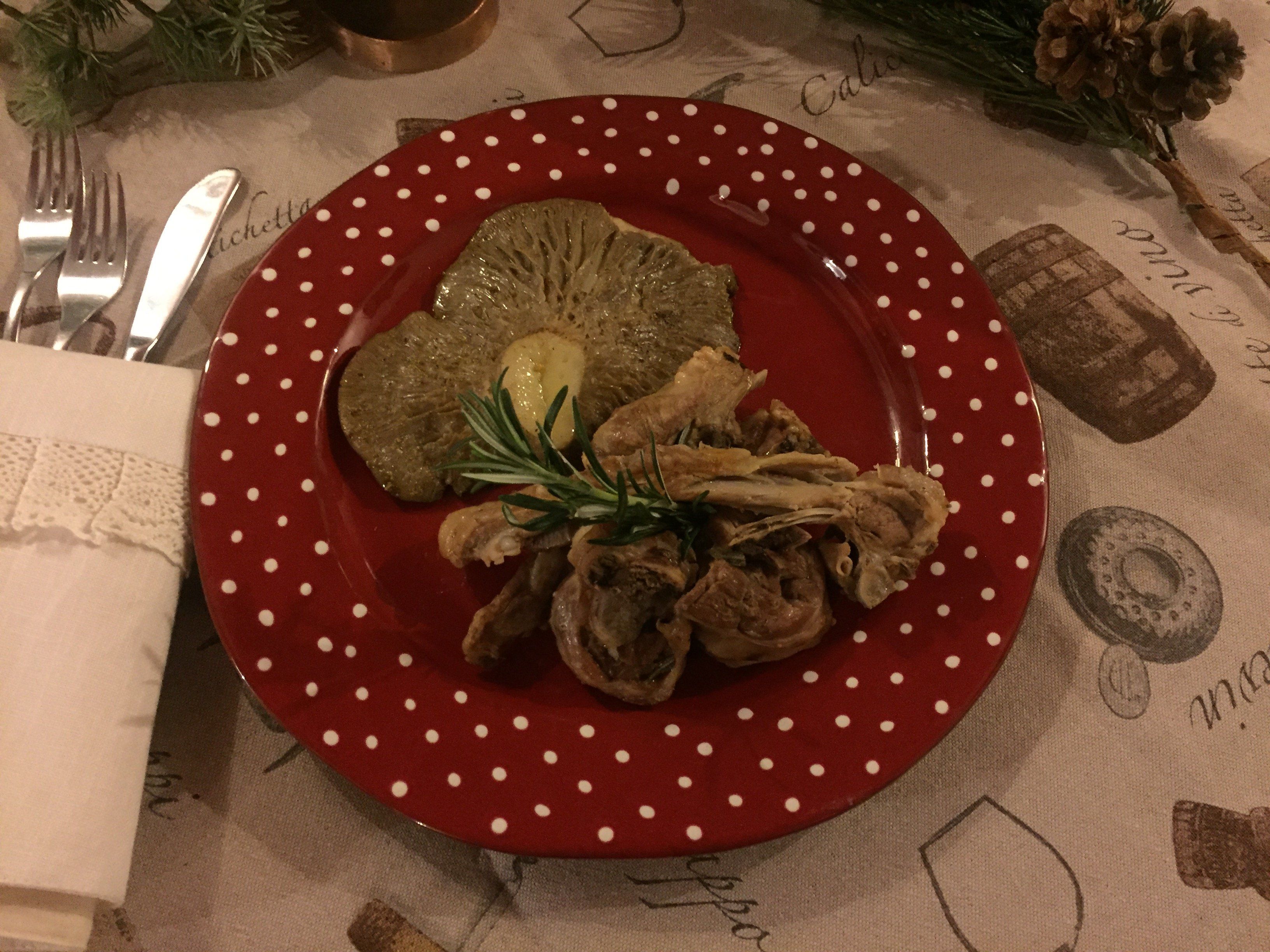 Cuciniamo insieme: agnello con fungo ferlengo