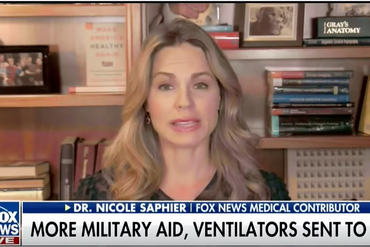 Fox Doc: COVID-19 Patients Getting Off Ventilators Will Play Fun Game Of ‘Live Or Die'