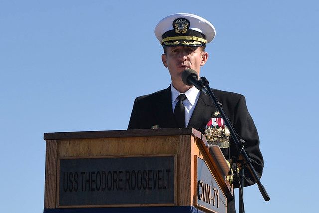 Captain Crozier Tests Positive For Virus